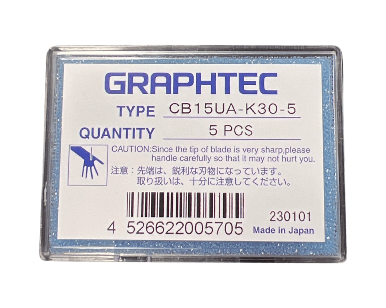 Graphtec super-steel blade 60° 1.5mm diameter for FC, FCX Series (CB15UA-K30)1.5mm diameter for FC, FCX Series (CB15UA-K30) - www.allprintheads.com
