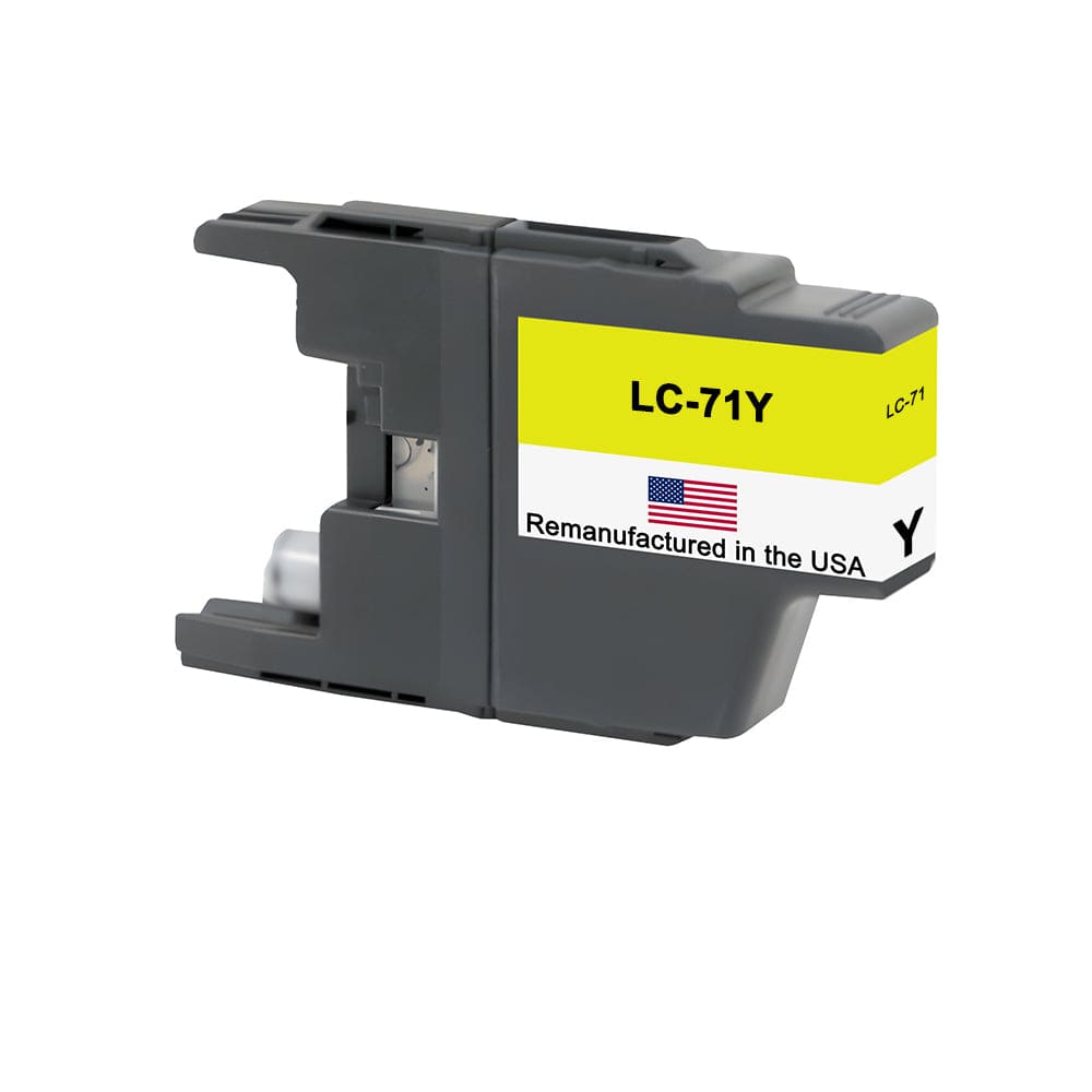 U.S. Remanufactured for Brother LC71 Yellow - Allprintheads