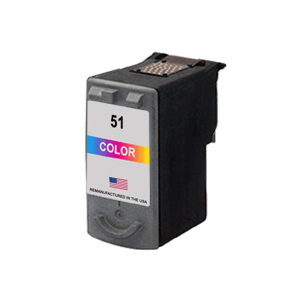 U.S. Remanufactured for Canon CL-51 Color Ink Cartridge - Allprintheads