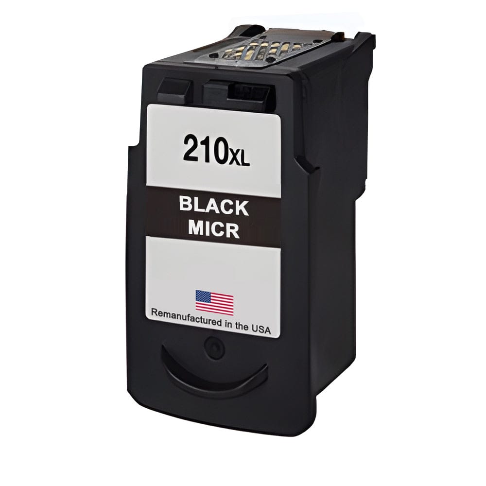 U.S. Remanufactured for Canon PG-210XL Black MICR Ink Cartridge - Allprintheads
