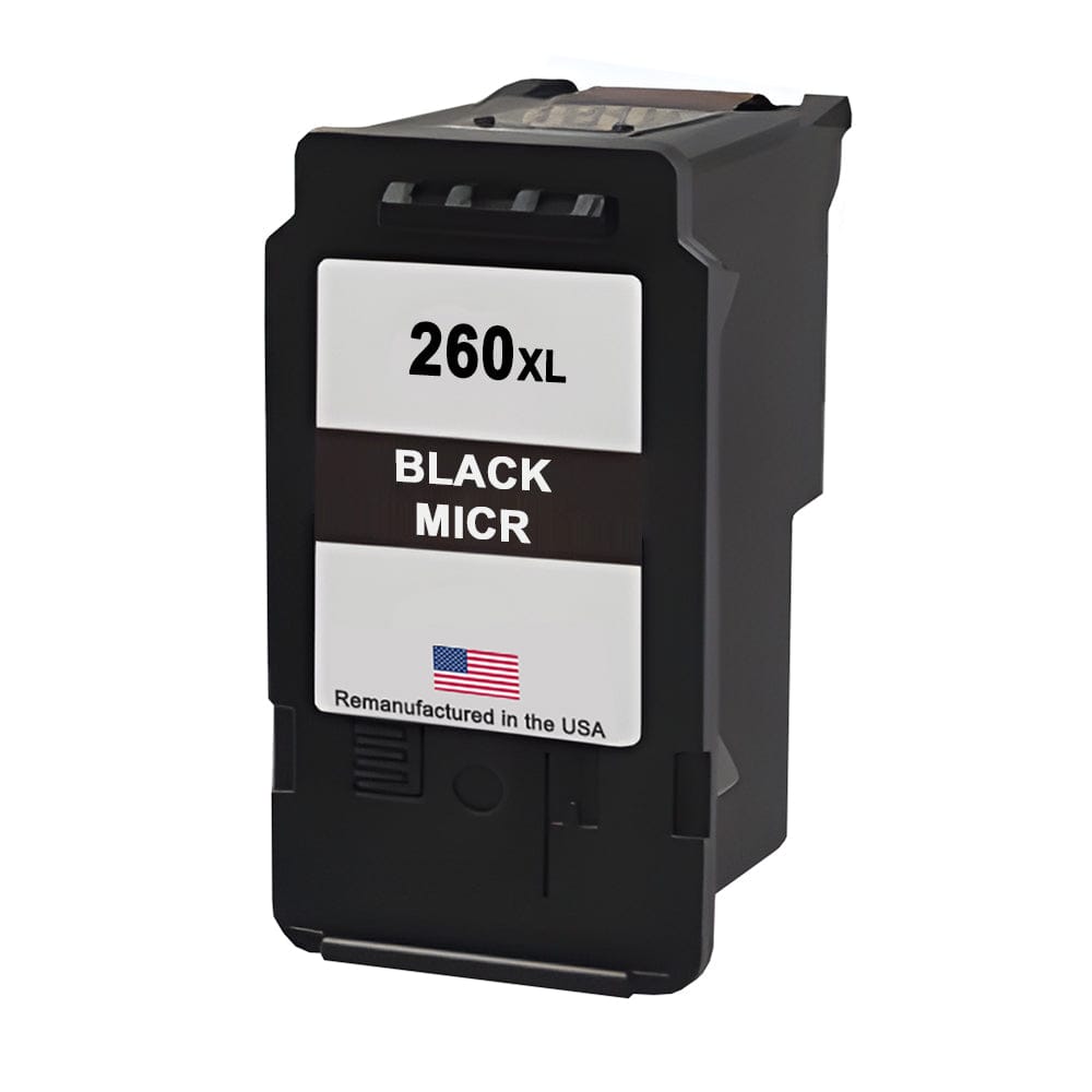 U.S. Remanufactured for Canon PG-260XL Black MICR Ink Cartridge - Allprintheads