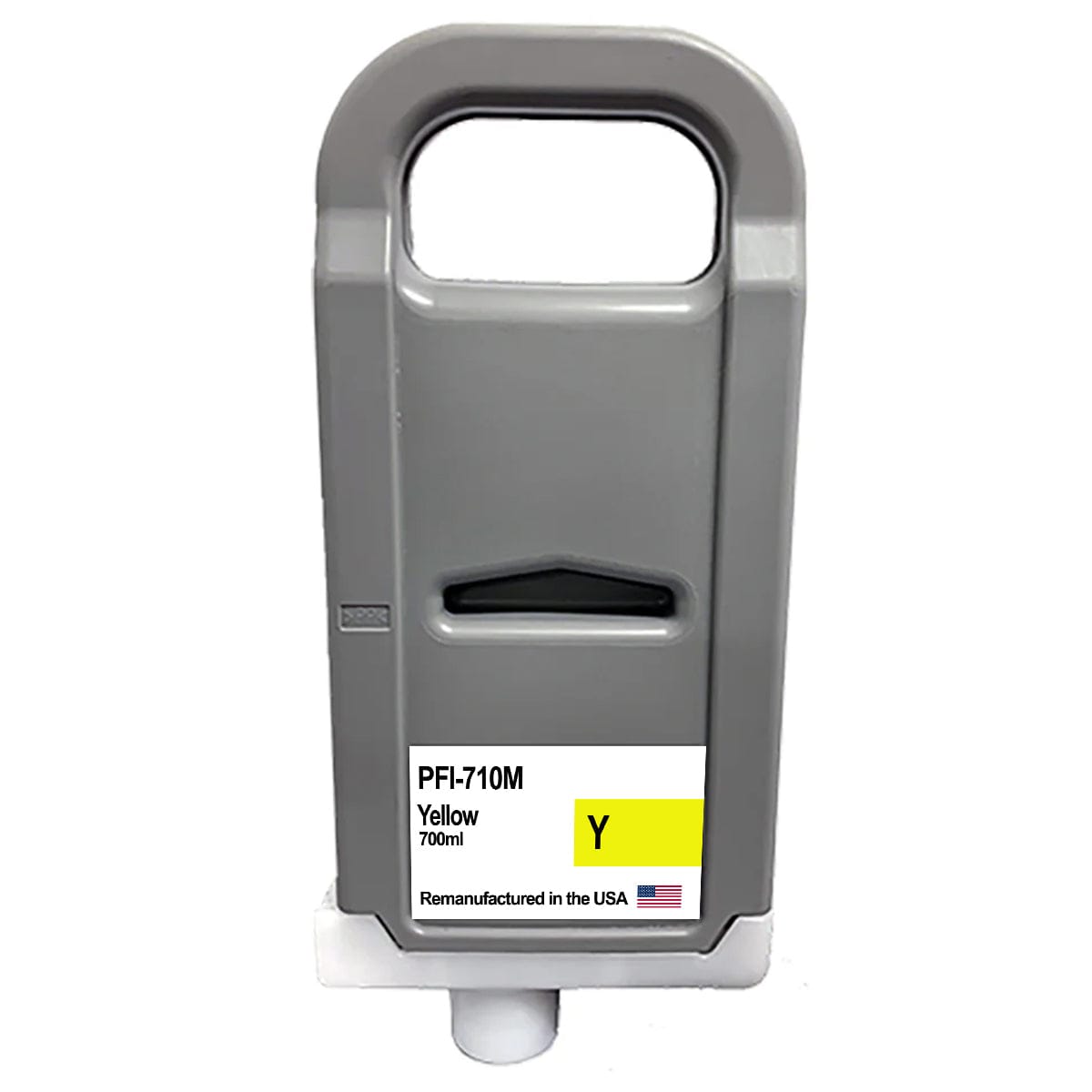 U.S. Remanufactured for Canon PFI-710Y 700ml Yellow Ink Cartridge - Allprintheads