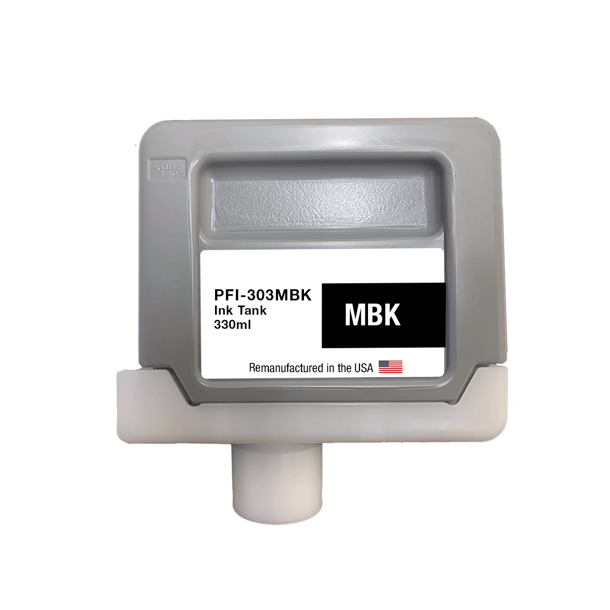 U.S. Remanufactured for Canon PFI-303MBK 330ml Matte Black Ink Cartridge - Allprintheads