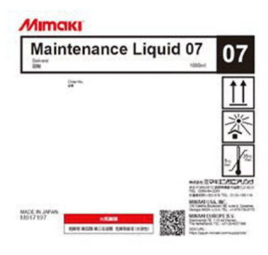 Maintenance Liquid 07 (1L bottle) - ML007-Z-BA - Allprintheads