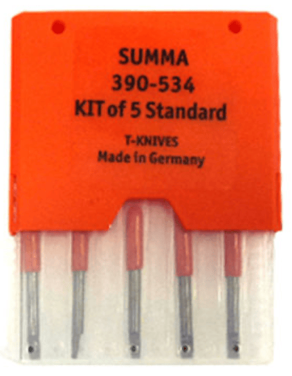 Summa Standard Tangential Knife 36° cutting angle (5 pcs) - 390-534 - Allprintheads