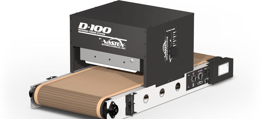 D-100 Compact Entry Level Infrared Conveyor Dryer - www.allprintheads.com