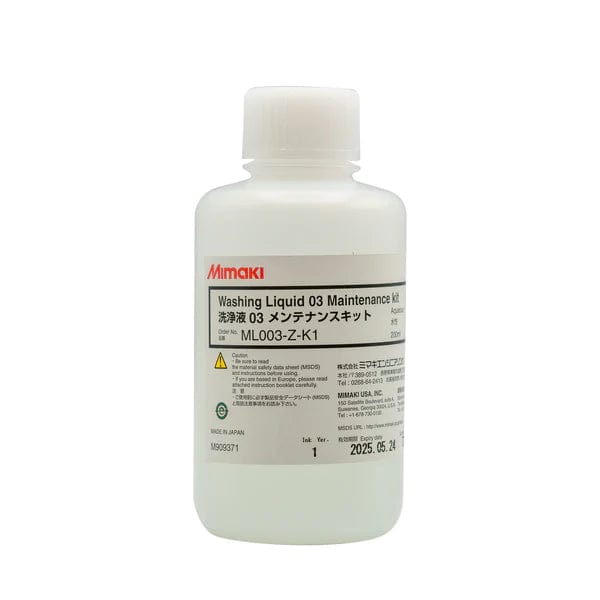 Mimaki Washing Liquid 03 Maintenance kit - ML003 -Z-K1 - www.allprintheads.com