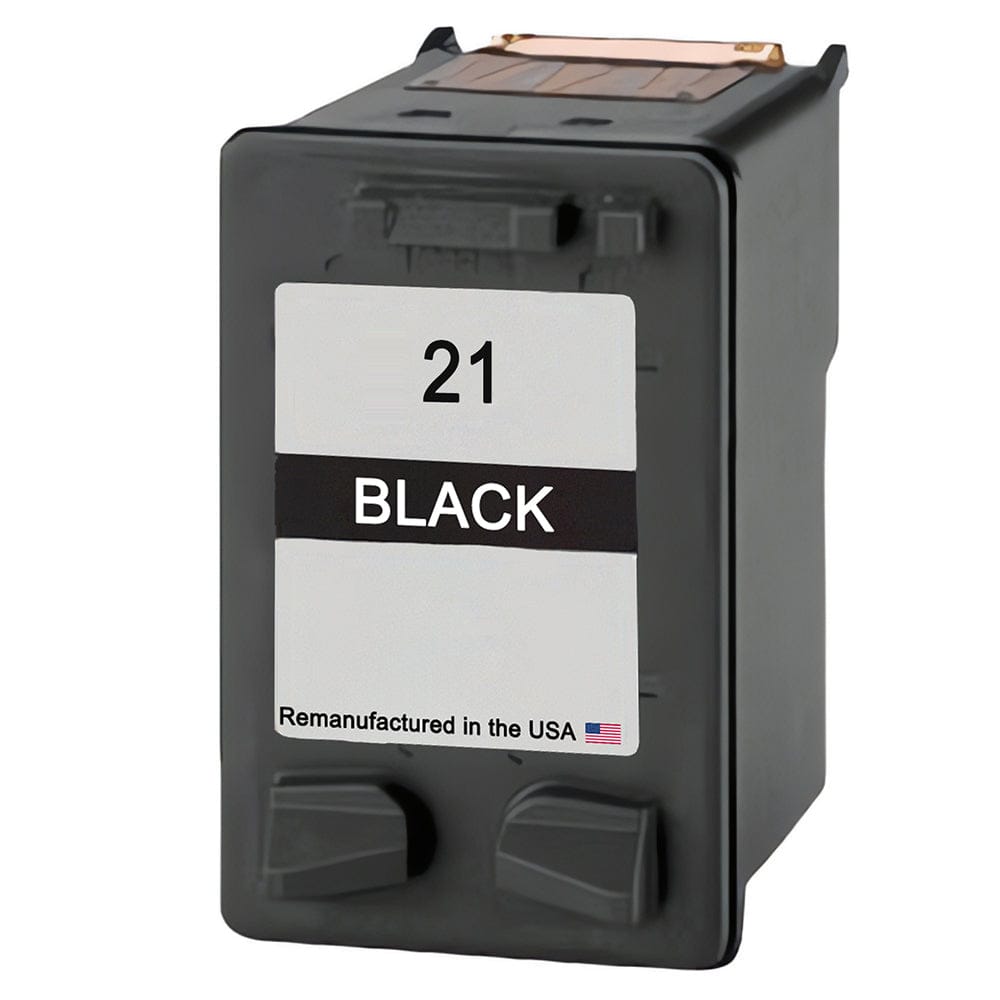 U.S. Remanufactured for HP 21 Black (C9351AN) Ink Cartridge - Allprintheads