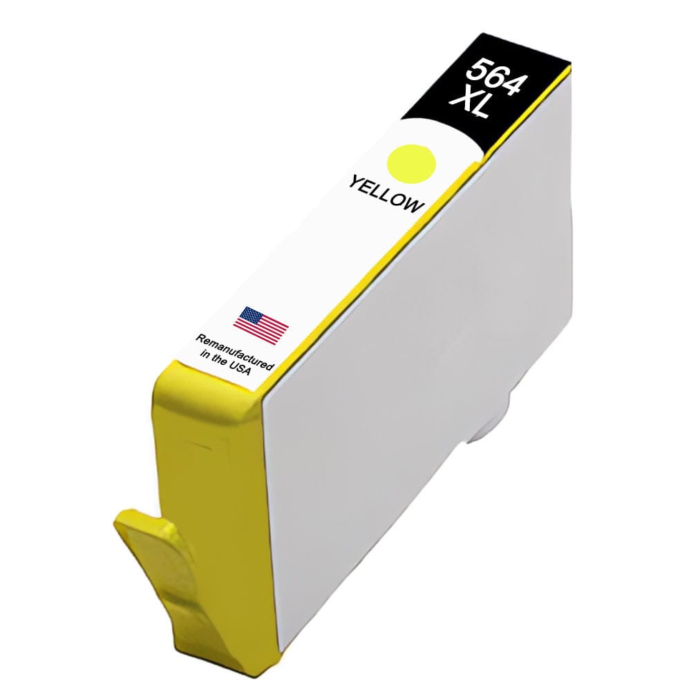 U.S. Remanufactured for HP 564XL (CB325WN) Yellow Ink Cartridge - Allprintheads
