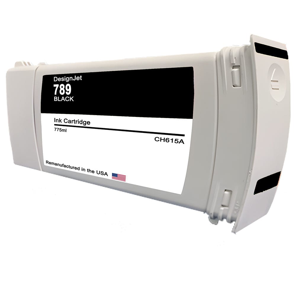 U.S. Remanufactured for HP 789 775ml (CH615A) Black Ink Cartridge - Allprintheads