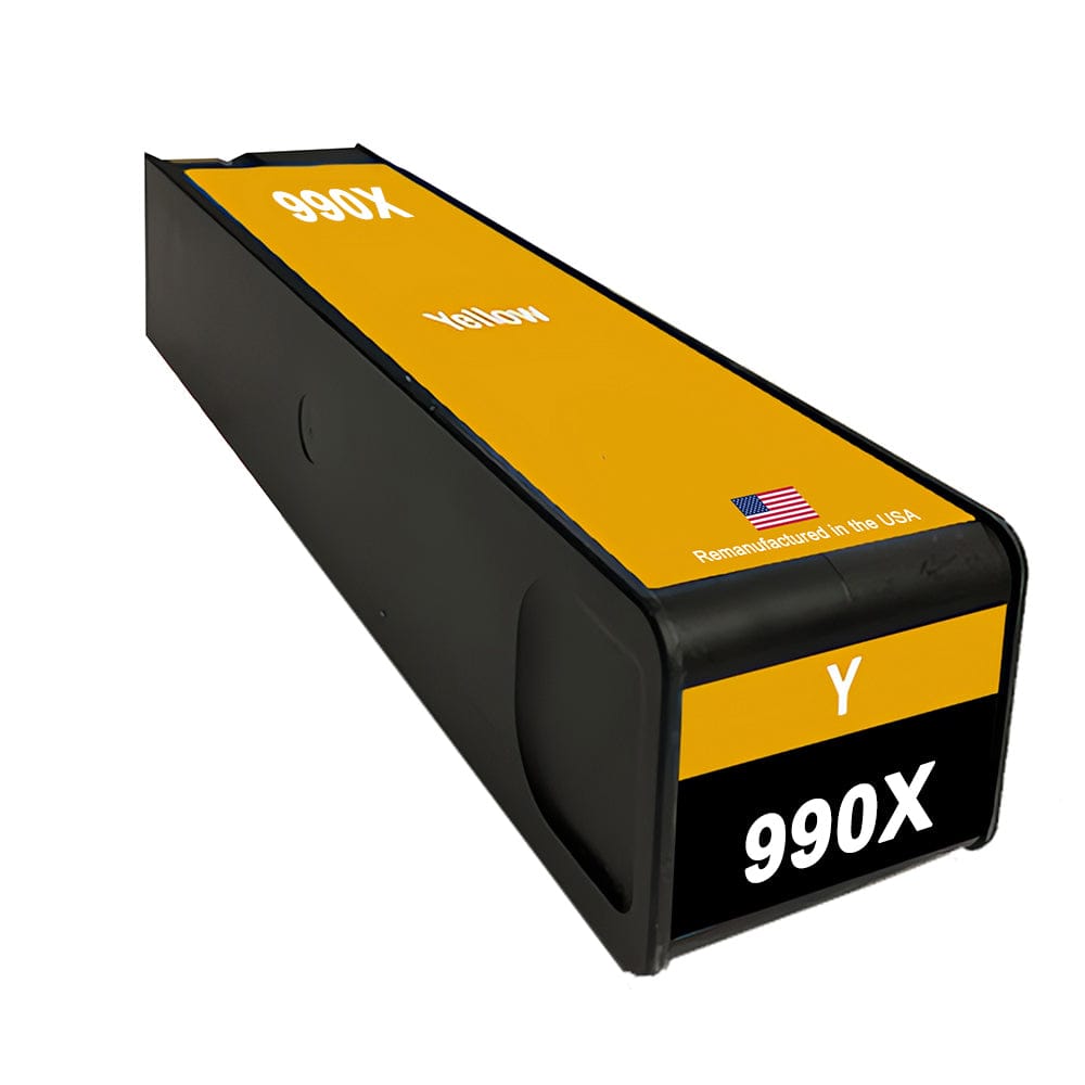 U.S. Remanufactured for HP 990X (M0J97AN) Yellow Ink Cartridge - Allprintheads