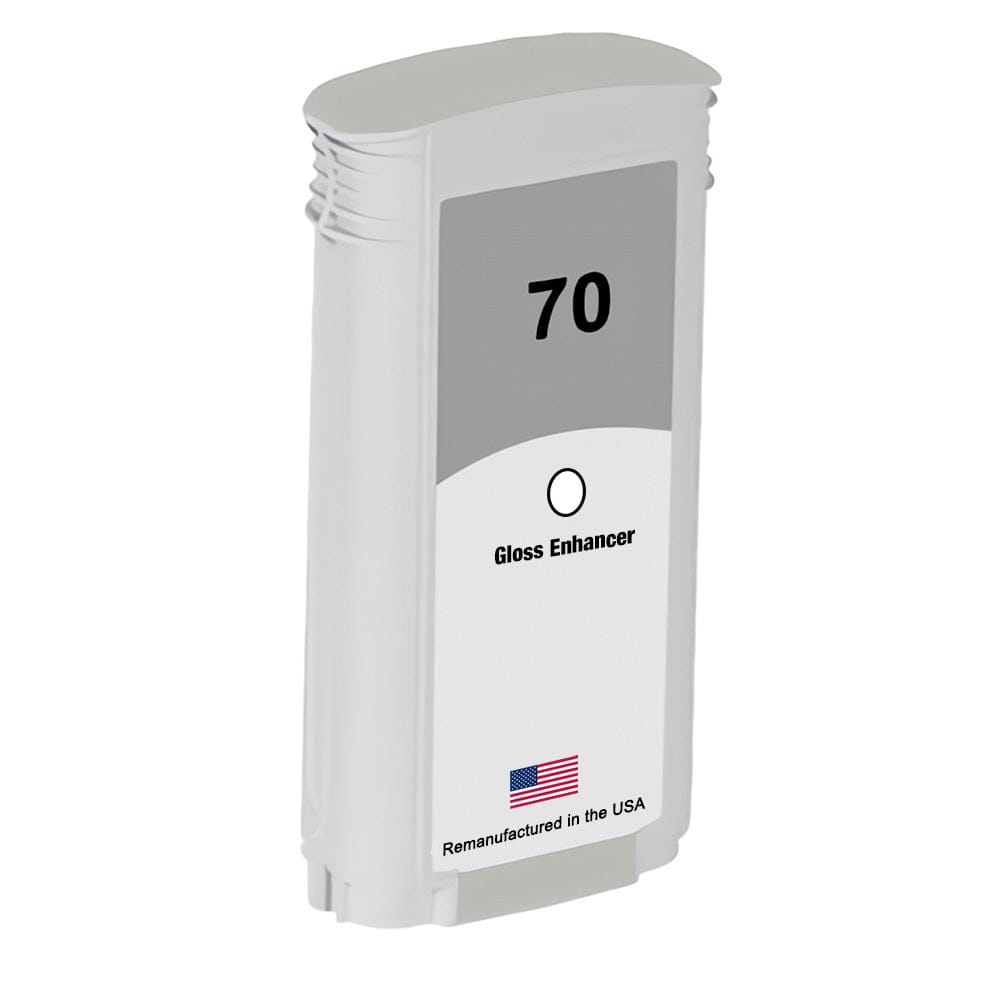U.S. Remanufactured for HP 70 130-ml (C9459A) Gloss Enhancer Ink Cartridge - Allprintheads