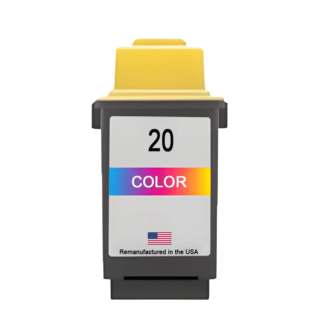 U.S. Remanufactured for Lexmark #20 15M0120 Color Ink Cartridge - Allprintheads