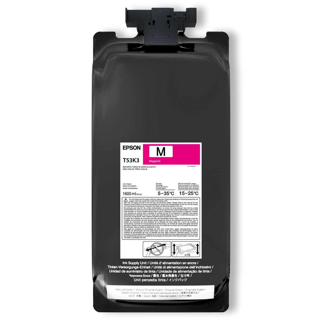 Epson T53K, 2 x 1,600 Ml High Density UltraChrome DS Ink Packs - Allprintheads