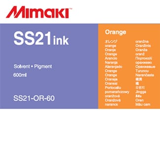 Mimaki SS21 600ml Eco Solvent Ink Pack - Allprintheads