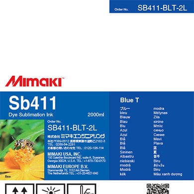 Mimaki SB411/SB410- Sublimation Ink - 2L - Allprintheads