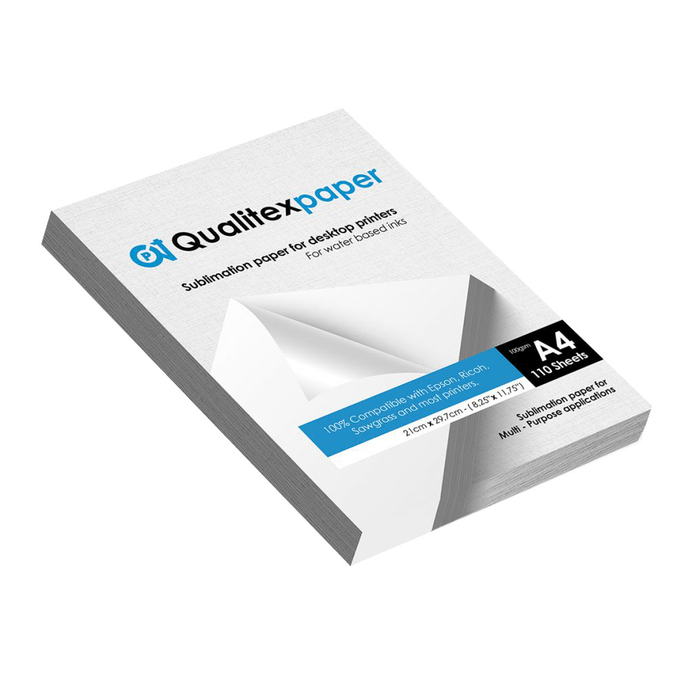 Qualitexpaper - Sublimation Paper – Fast Dry A3 - www.allprintheads.com