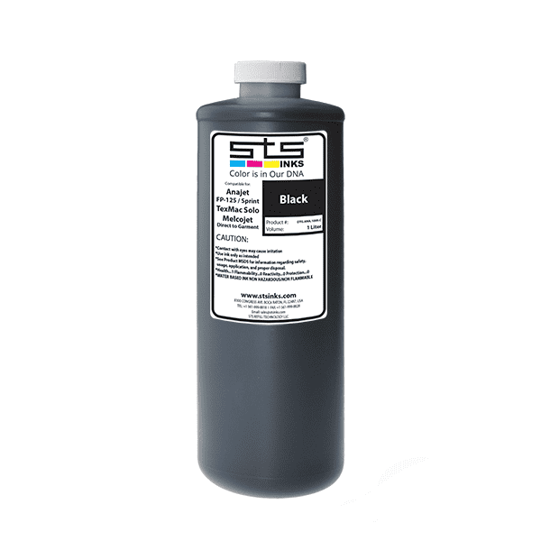 Compatible Ink for Anajet FP-125 / Sprint Direct to Garment 1 Liter - www.allprintheads.com