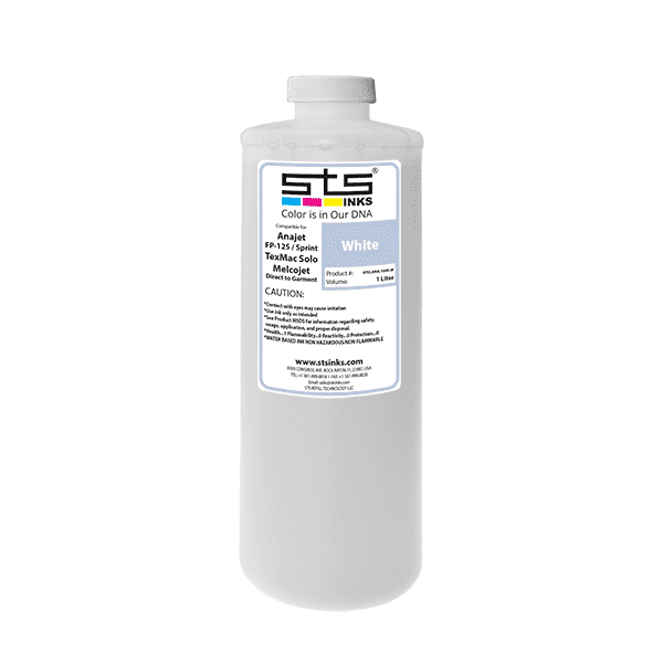 Compatible Ink for Anajet FP-125 / Sprint Direct to Garment 1 Liter - www.allprintheads.com