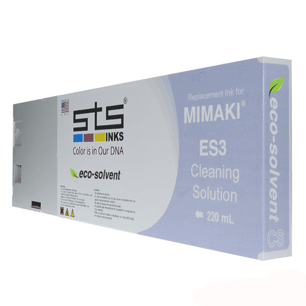 Compatible Cleaning Solution Cartridge for Mimaki Eco-Solvent ES3 220ml - www.allprintheads.com