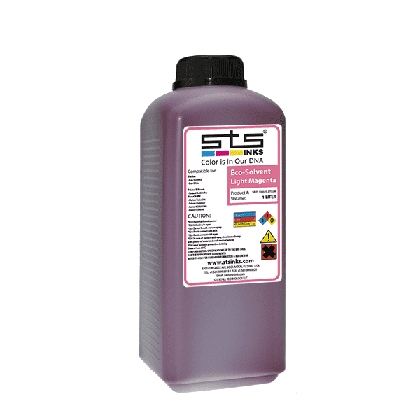 Compatible Eco-Solvent Ink 1 Liter Bottle Roland ,Mutoh,Epson,Mimaki - www.allprintheads.com