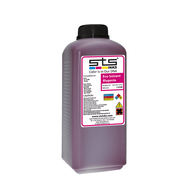 Compatible Eco-Solvent Ink 1 Liter Bottle Roland ,Mutoh,Epson,Mimaki - www.allprintheads.com