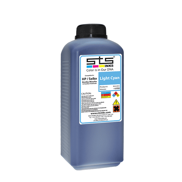 Compatible Ink Low-Solvent (HP/SEIKO) 1L HP8000/9000/10000 Seiko 64s Konica Minolta heads - www.allprintheads.com