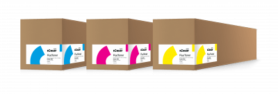 iColor 650 Fluorescent CMY toner and drum cartridge kit (5,000 pages) - www.allprintheads.com