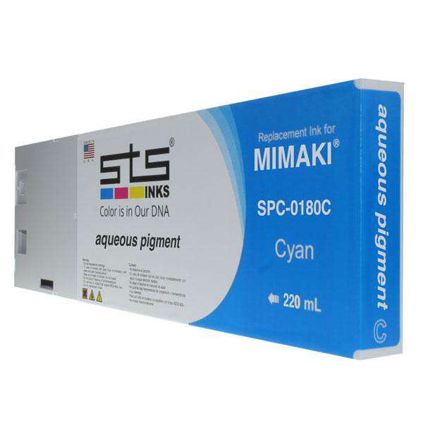 Compatible Cartridge for Mimaki Aqueous Pigment 220ml SPC-0180 - www.allprintheads.com