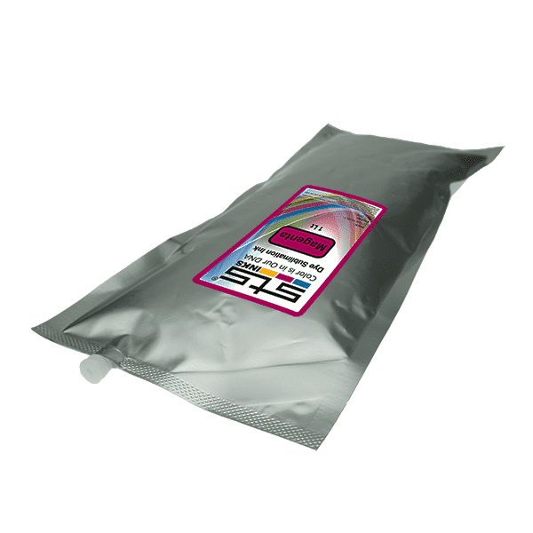 Compatible Dye Sublimation Ink Bag for Nite Bulk Systems 1 Liter - www.allprintheads.com