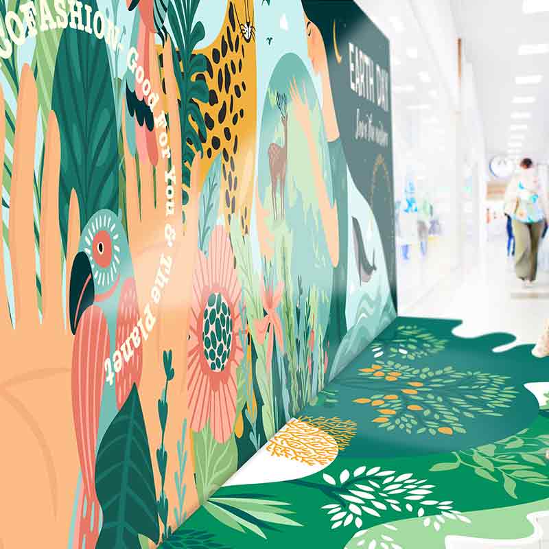 DRYTAC Polar PET 170 Polyester Floor And Wall Graphic Film - www.allprintheads.com