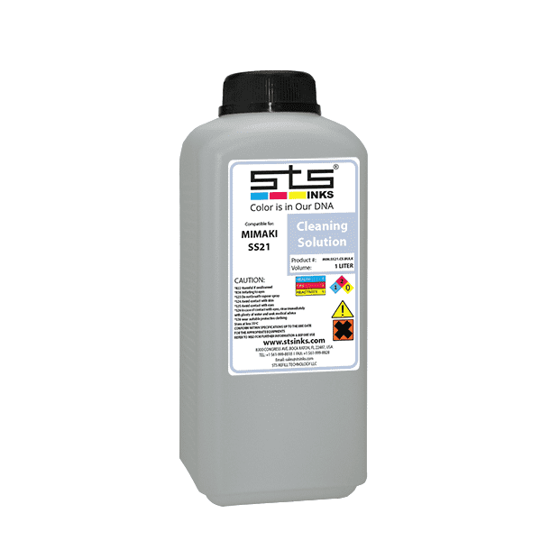 Compatible Mild-Solvent SS21 Cleaning Solution 1L - www.allprintheads.com