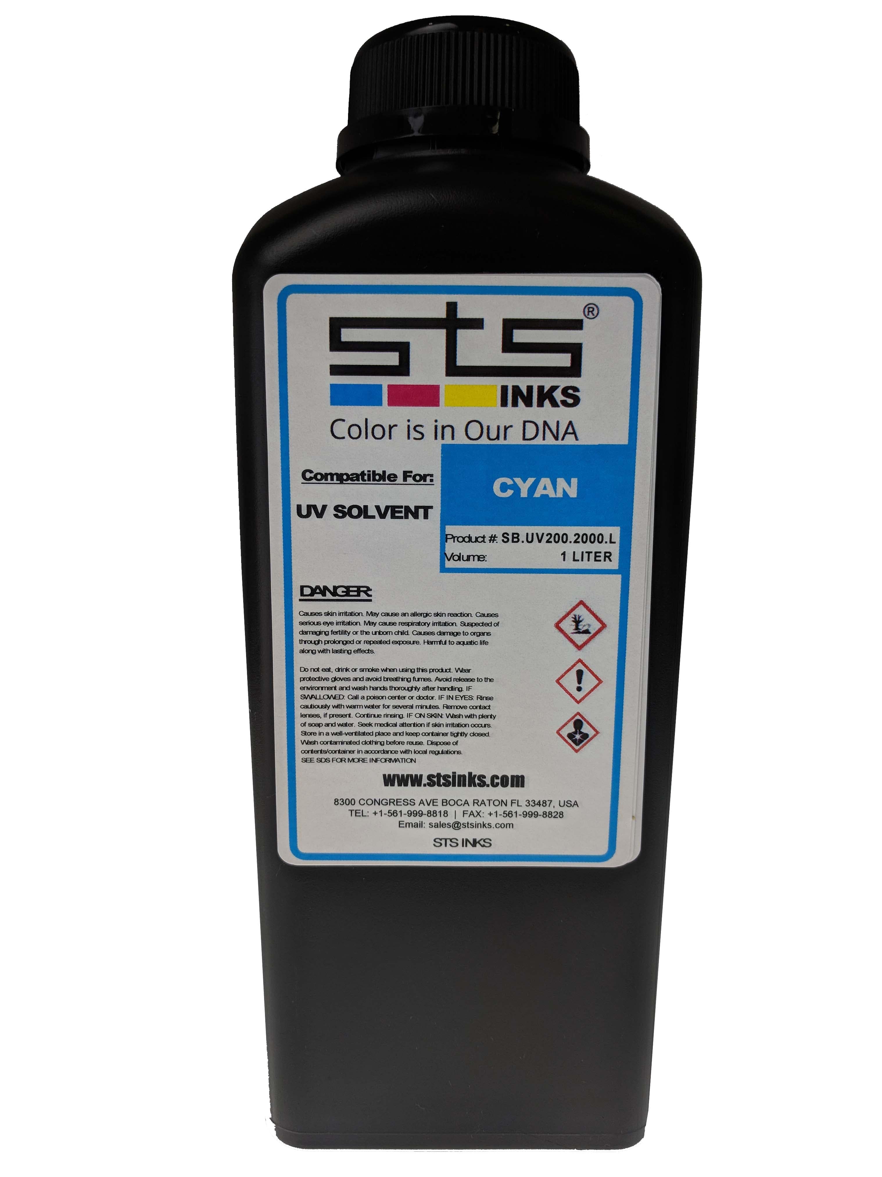 Compatible UV200 Cure Ink for KONICA, RICOH, SPECTRA PH'S (LED TYPE LAMPS) - www.allprintheads.com