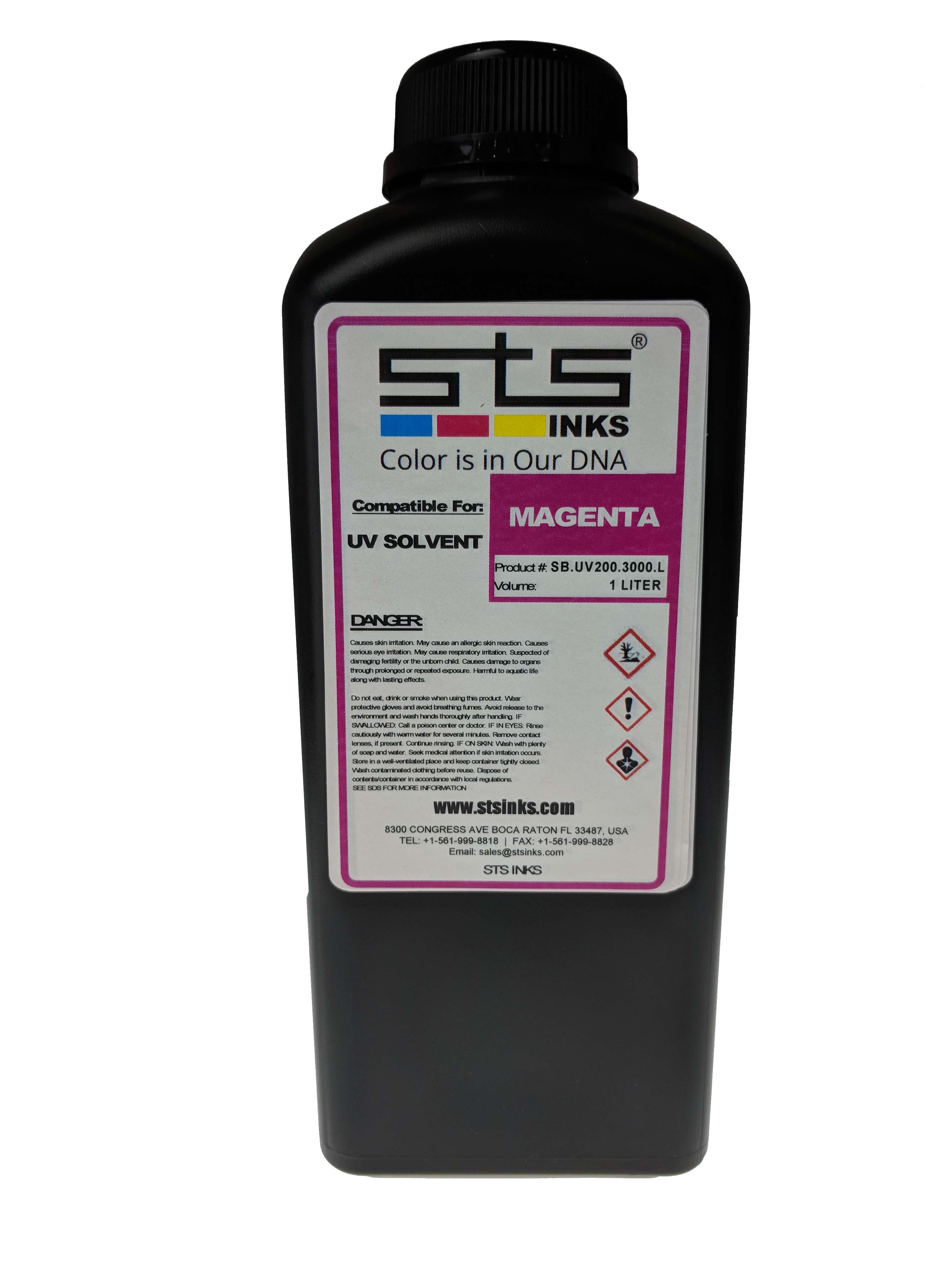 Compatible UV200 Cure Ink for KONICA, RICOH, SPECTRA PH'S (LED TYPE LAMPS) - www.allprintheads.com