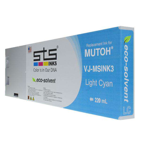 Compatible Cartridge for Mutoh Eco-Solvent VJ-MSINK3-PK220 - www.allprintheads.com