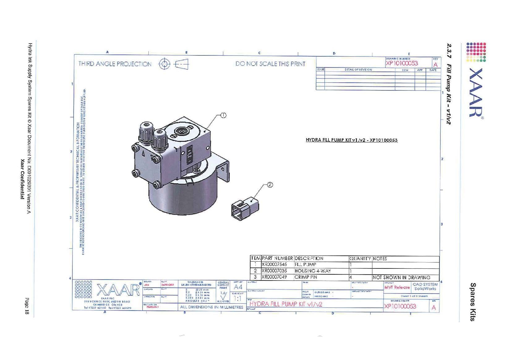 Hydra Fill Pump Kit - www.allprintheads.com