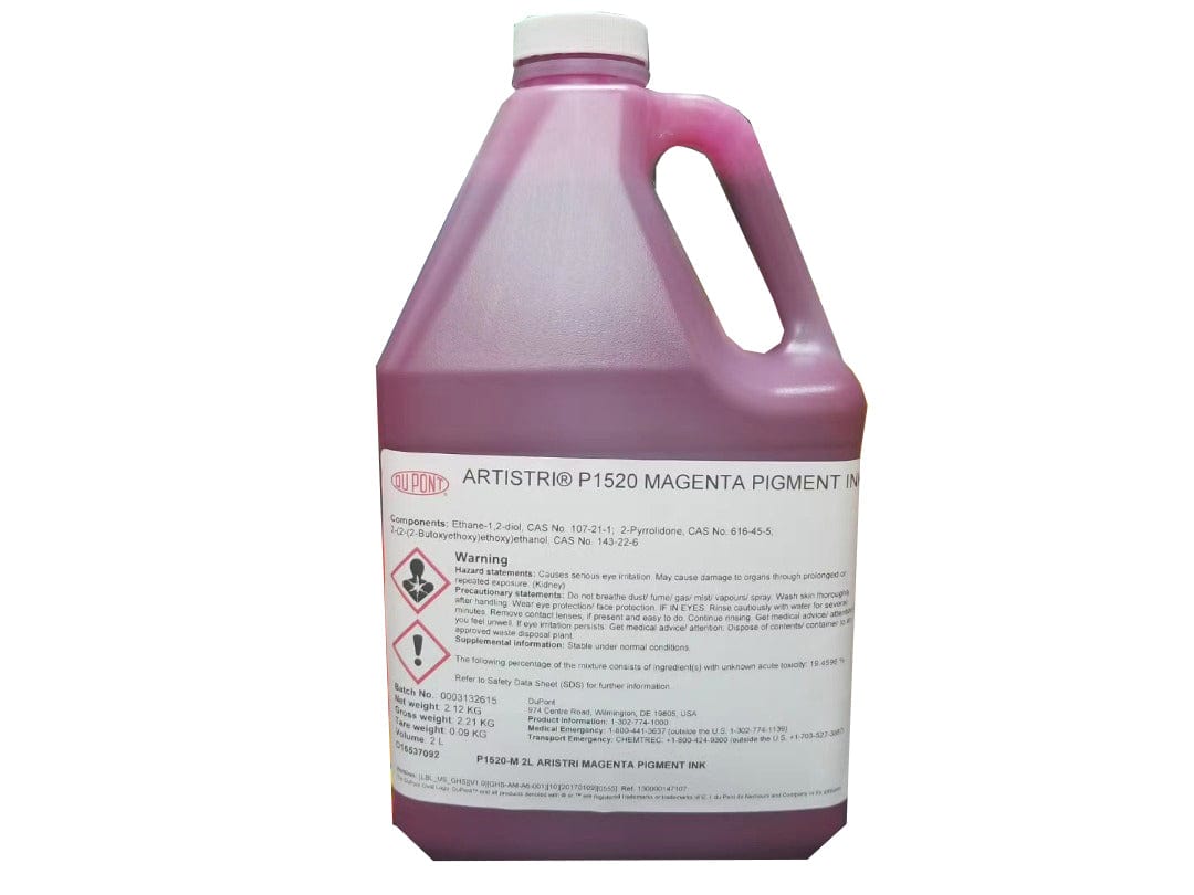 DUPONT Direct to Garment Textile Ink for Epson engines. - www.allprintheads.com