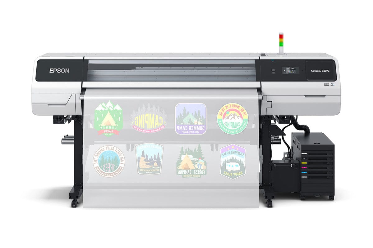 Epson SureColor G9070 64-inch DTF printer with film output