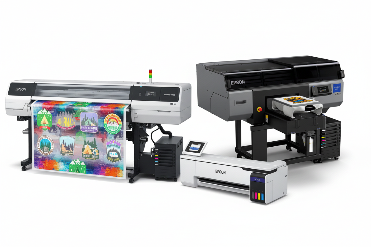 Epson Printing Solutions (DTG/DTF/Sublimation)