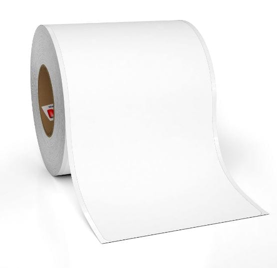 Matte Vinyl Roll with Permanent Adhesive for IColor™ 400 - 5.1 in x 500 ft (130mm x 152m) - Allprintheads