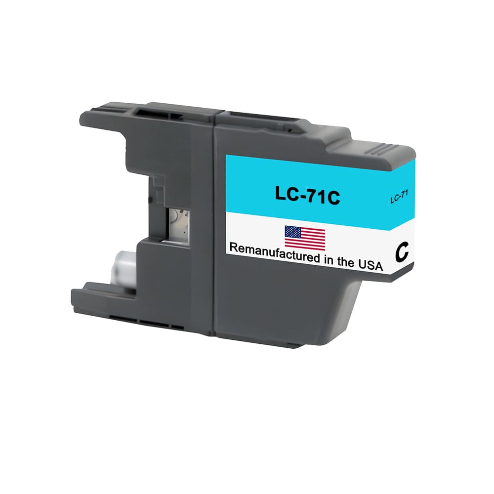 U.S. Remanufactured for Brother LC71 Cyan - Allprintheads