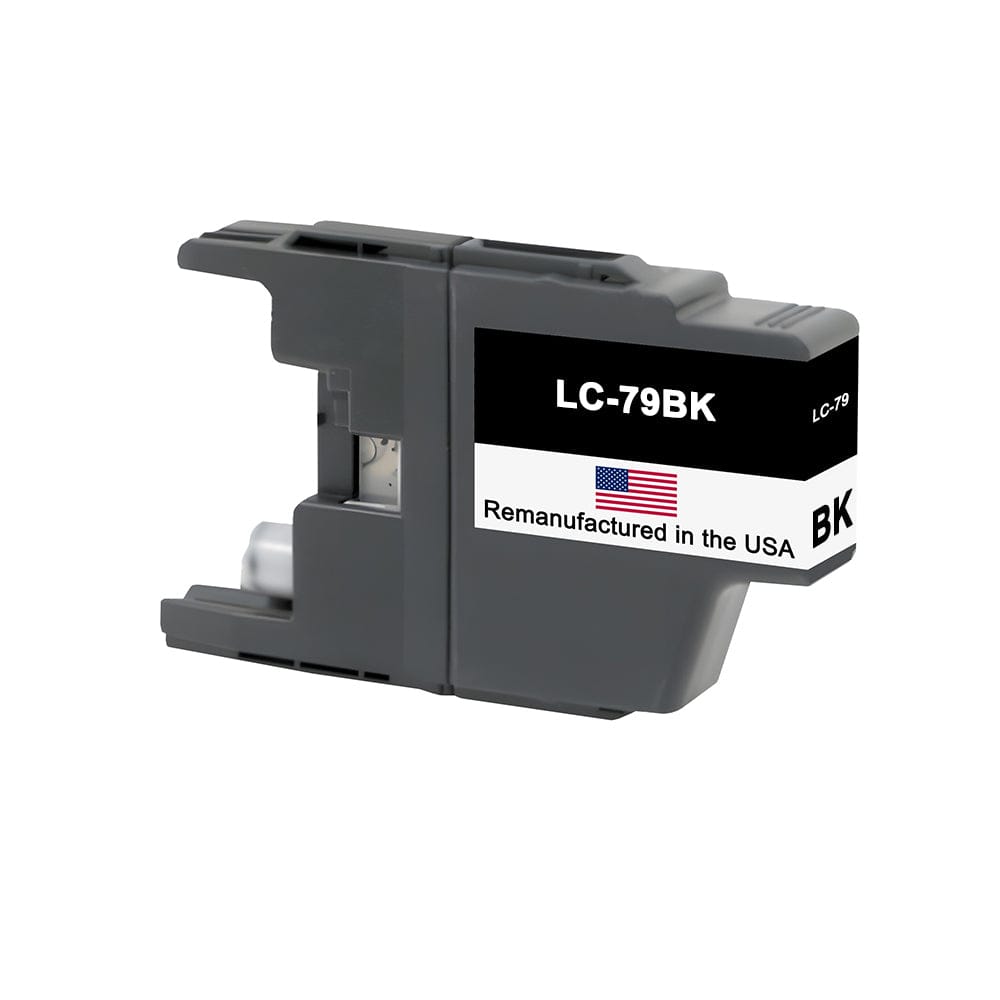 U.S. Remanufactured for Brand for Brother LC79BK Black Ink Cartridge - Allprintheads