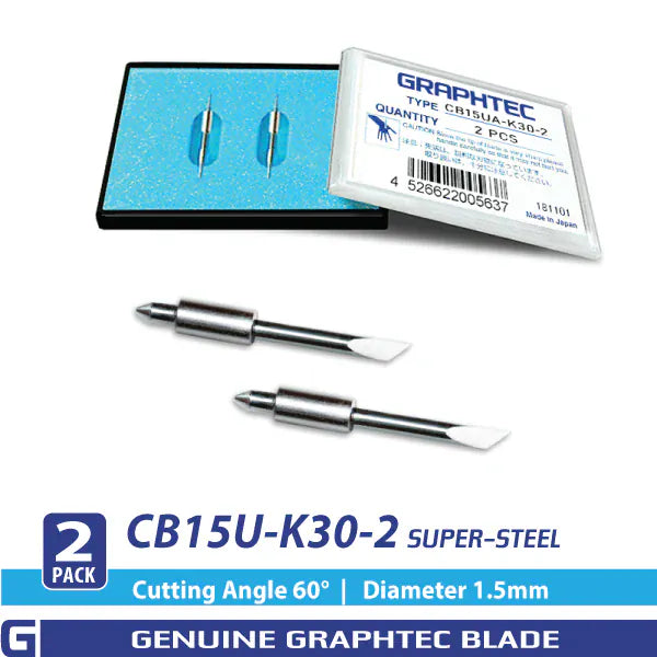 Graphtec CB15U-K30 Super-Steel Blade - 60°/ 1.5mm for FC, FCX Series - Allprintheads