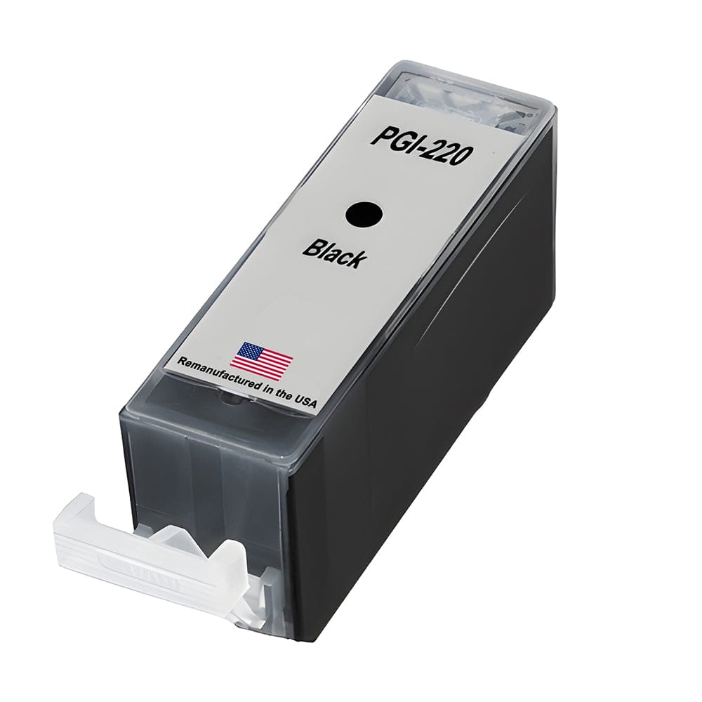 U.S. Remanufactured for Canon PGI-220 Black Ink Cartridge - Allprintheads