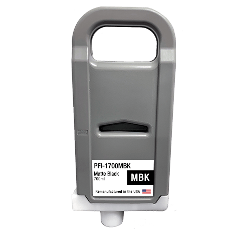 U.S. Remanufactured for Canon PFI-1700MBK Matte Black Ink Cartridges - Allprintheads
