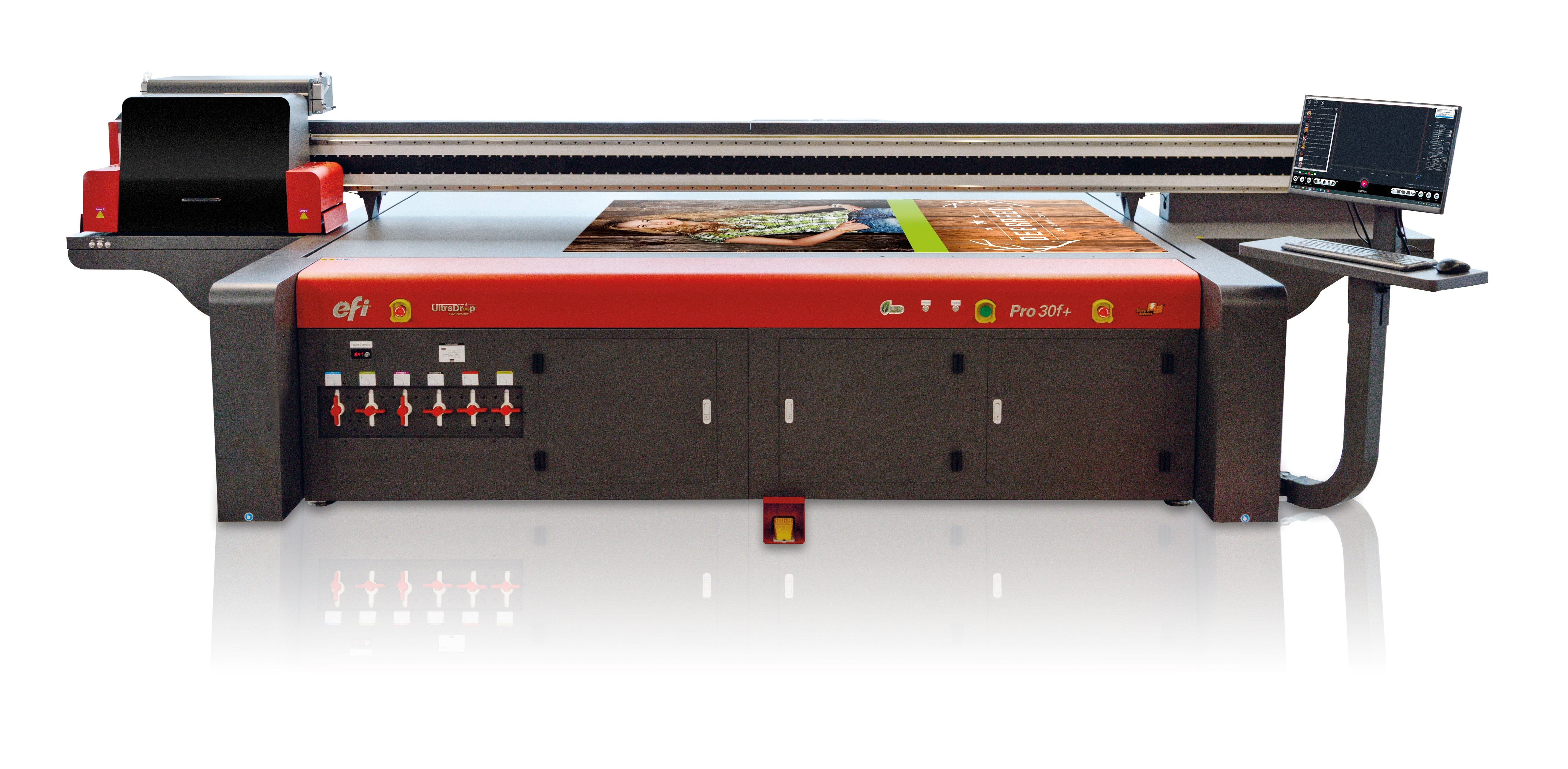 EFI Pro 30f+ Flatbed LED Printer - Allprintheads
