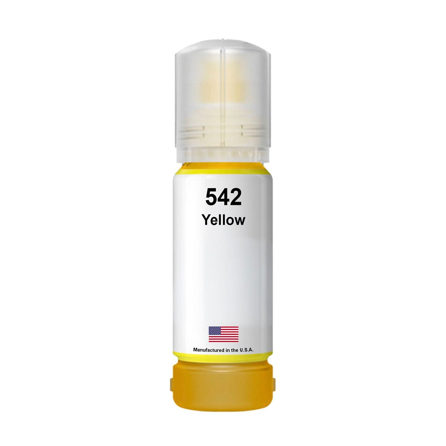 Replacement Ink Bottle for Epson 542 Yellow T542420-S - Allprintheads