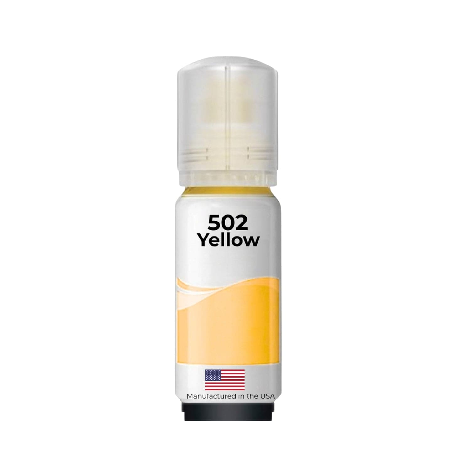 Replacement Ink Bottle For Epson 502 (T502420-S) 70 ml Yellow - Allprintheads