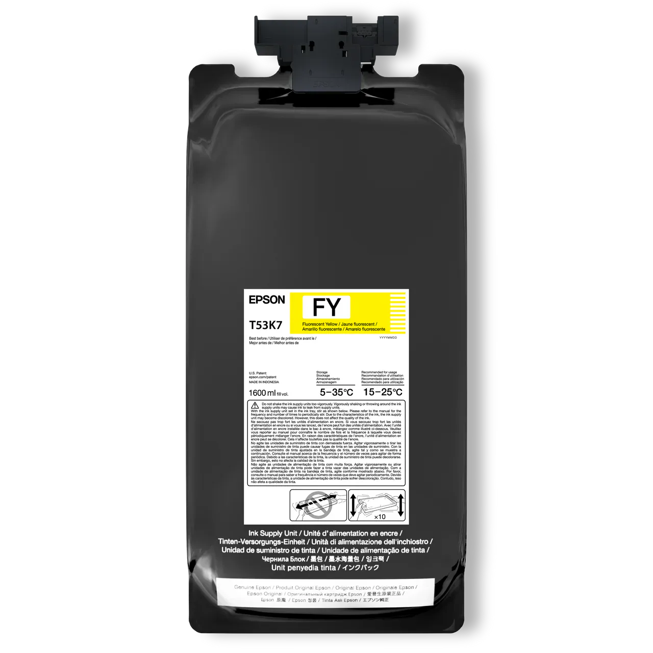 Epson T53K, 2 x 1,600 Ml High Density UltraChrome DS Ink Packs - Allprintheads