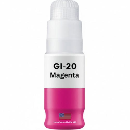 Replacement Ink Bottle For Canon GI-20 (3395C001) 70 ml Magenta - Allprintheads